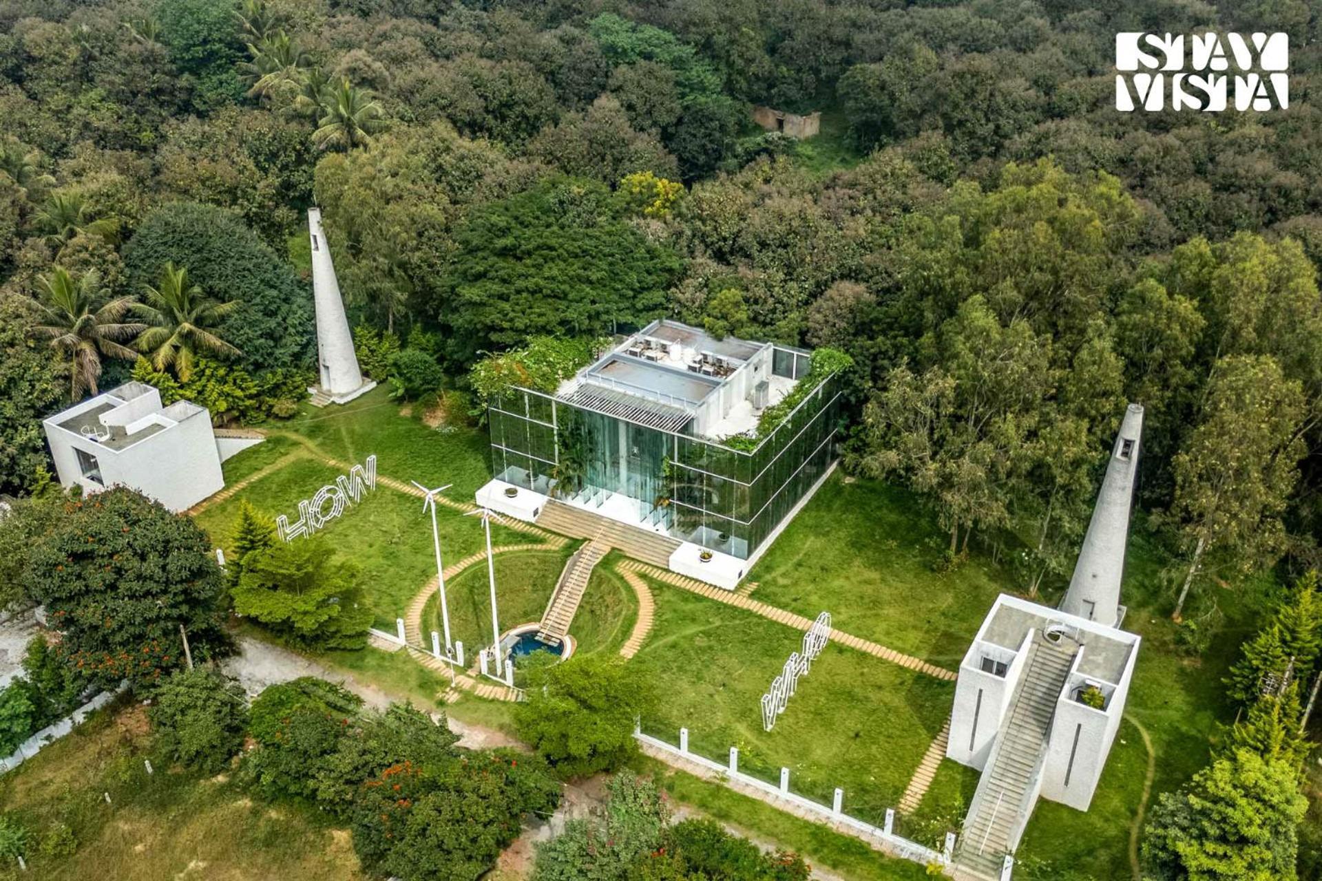 The Crystal Hall India'S Only All Glass Villa Bangalore Exterior foto